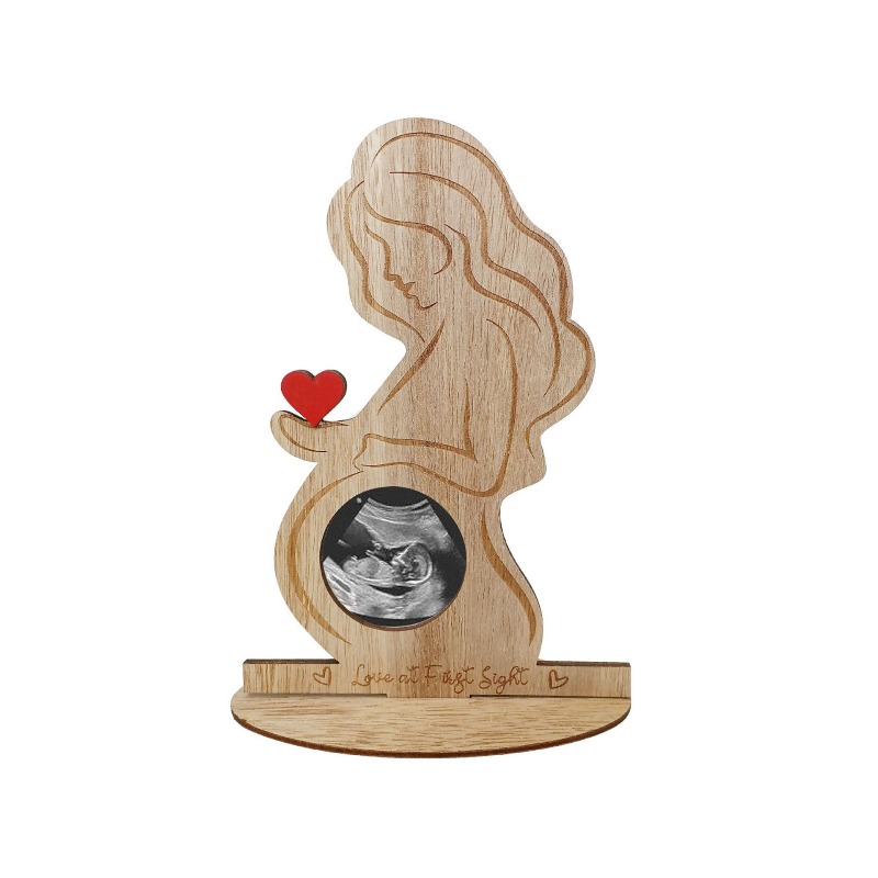 Spersonalizowana drewniana ram – Baby Nursery Keepsake recenzja i cena