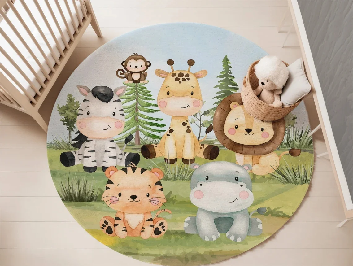 Dywan do pokoju dziecięcego z  – Baby Nursery Carpet recenzja i cena