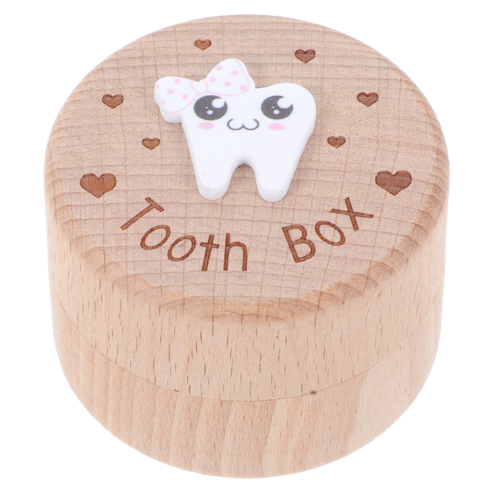 Pudełko na ząbki mleczne, drew – Baby Keepsake Box recenzja i cena