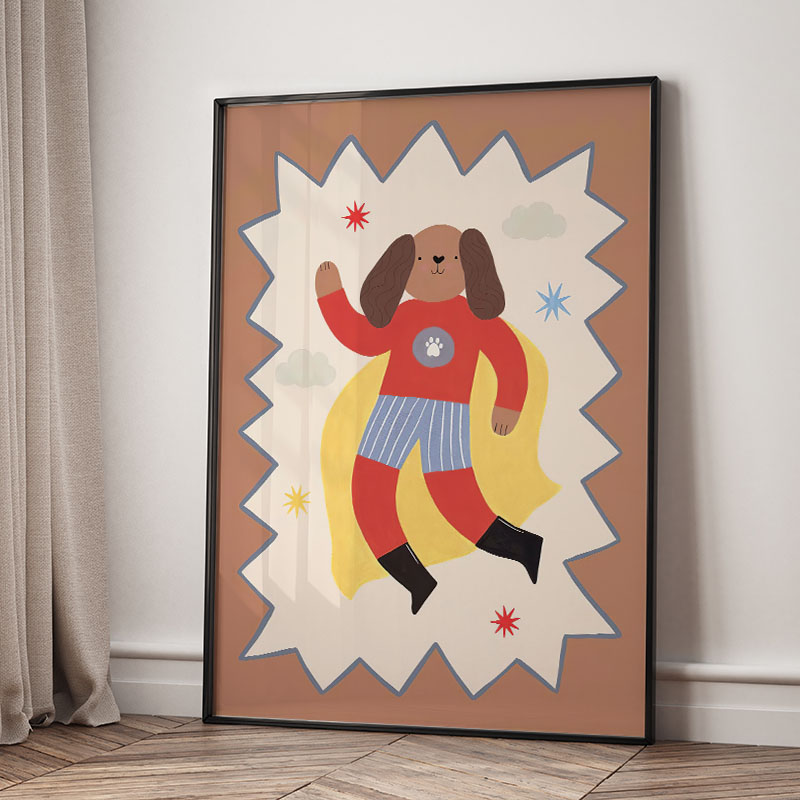 Zabawne Kreskówkowe Super Fajn – Baby Nursery Wall Decor recenzja i cena