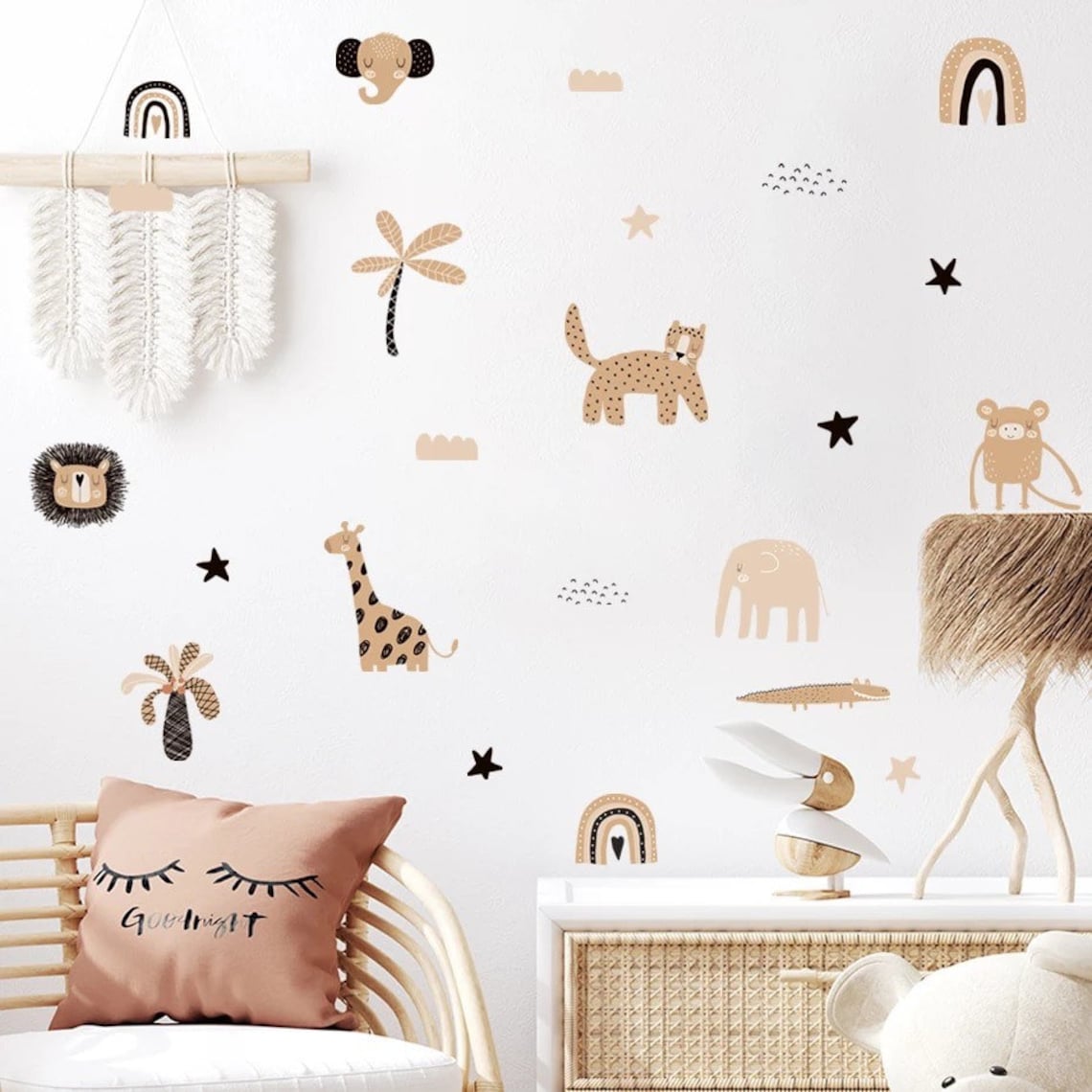 Naklejki do pokoju dziecięcego – Baby Nursery Labels recenzja i cena
