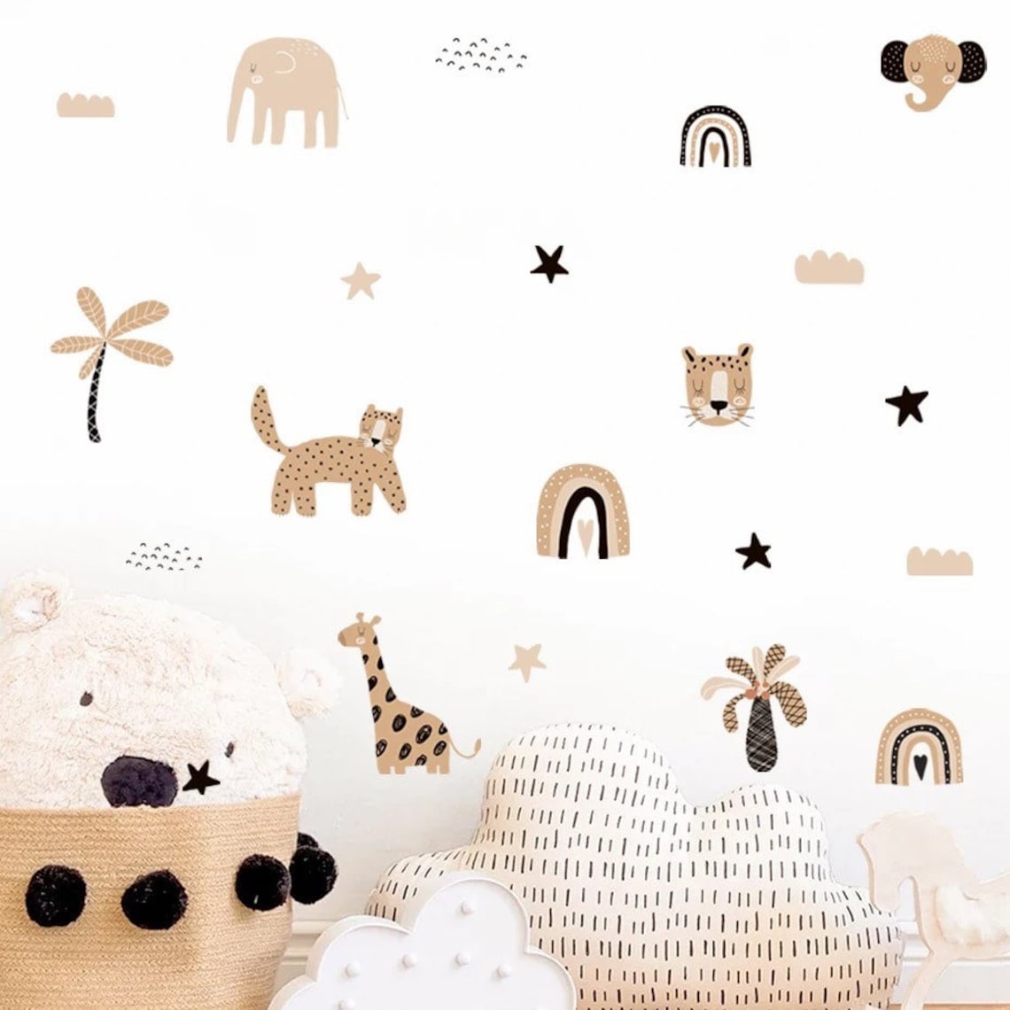 Naklejki do pokoju dziecięcego – Baby Nursery Labels recenzja i cena
